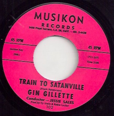 Gin Gillette - Train To Satansville + 1 - Klik op de afbeelding om het venster te sluiten